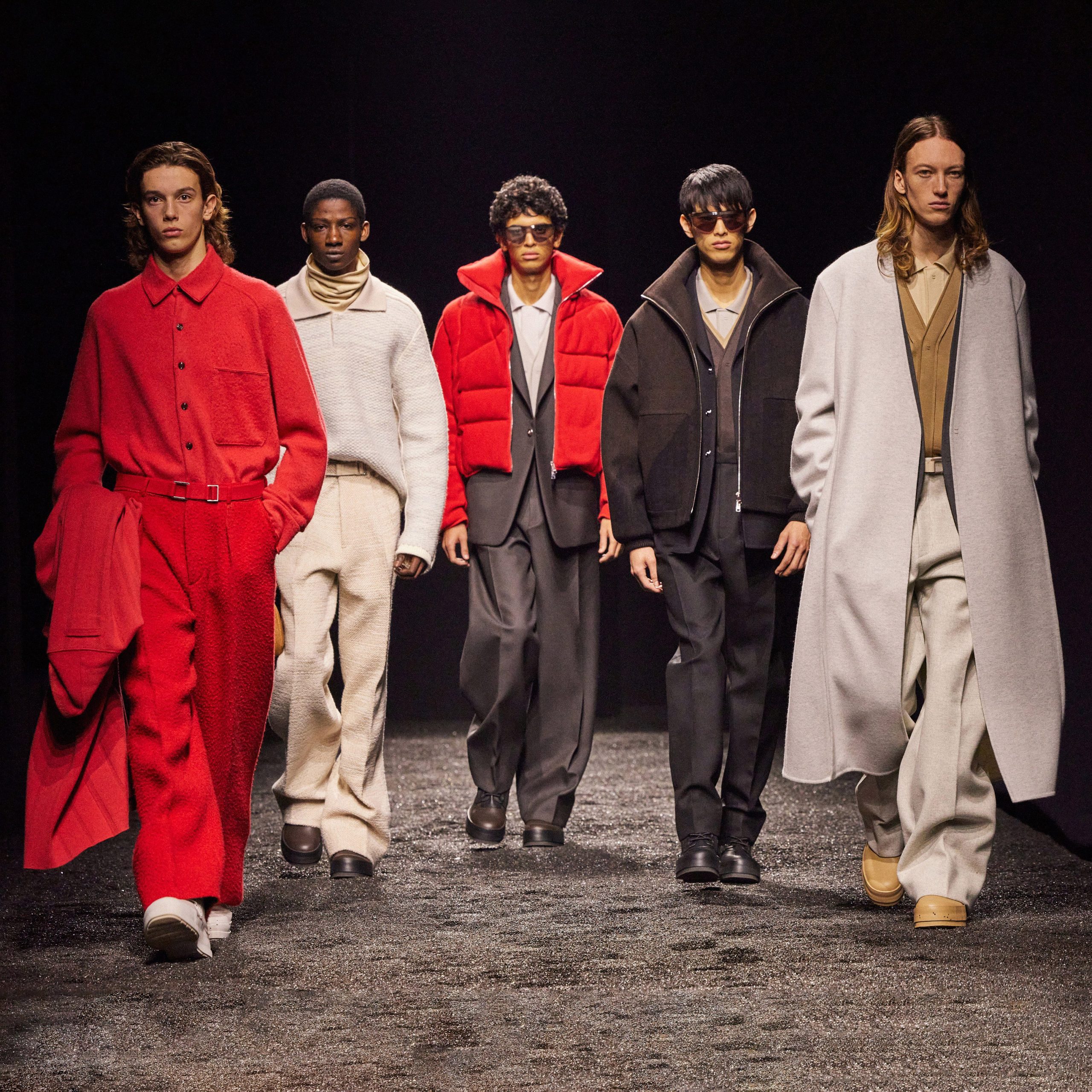 Zegna Winter 2023: An Ode to Oasi Cashmere