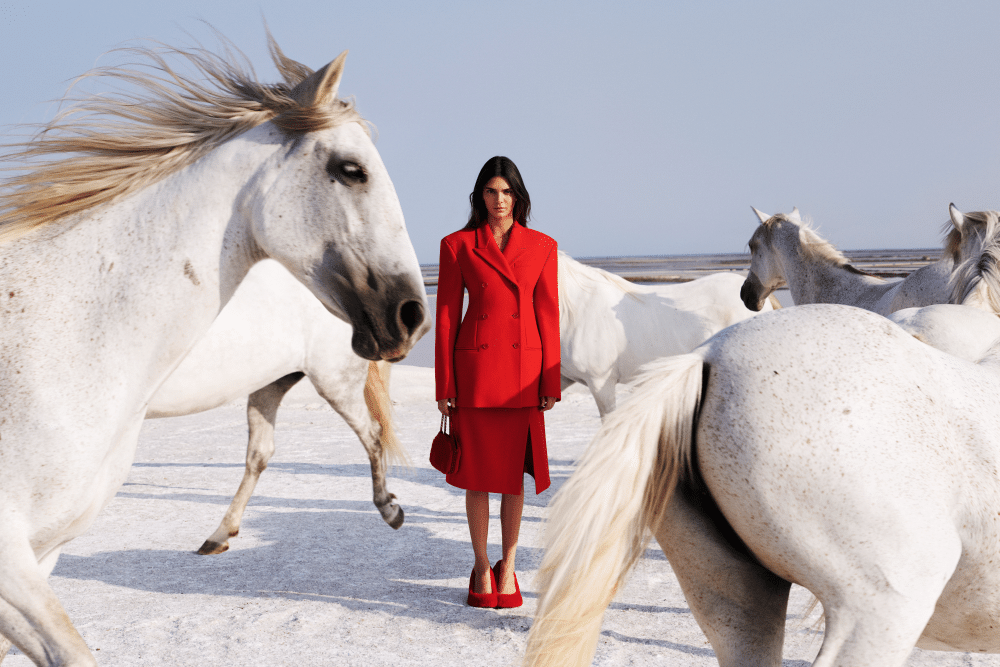 Kendall Jenner saddles up for Stella McCartney’s Winter 2023 collection
