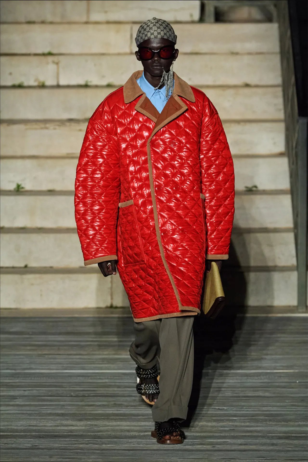 Gucci Resort 2023 show held in Puglia, Italy. 