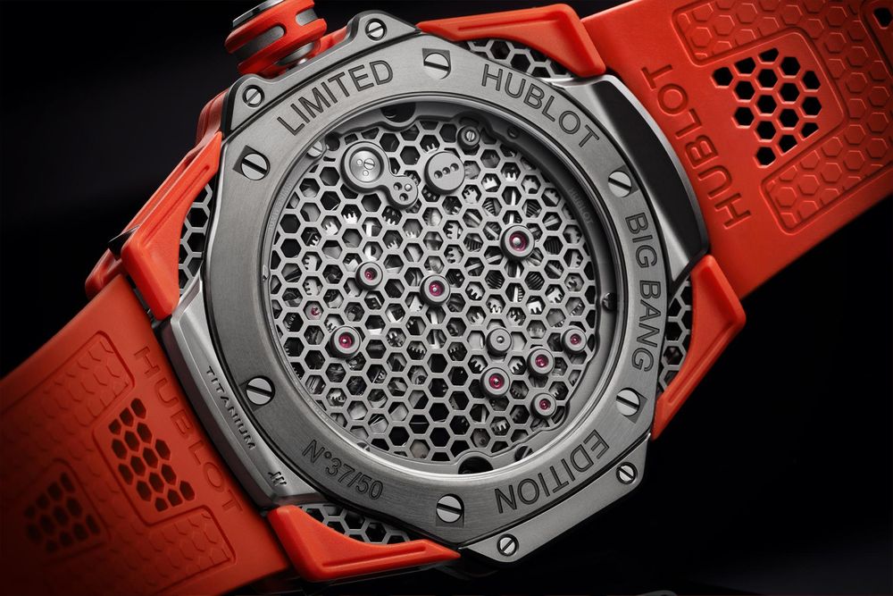 Creative Director Samuel Ross brings his unique graphic language to watchmaking to Hublot