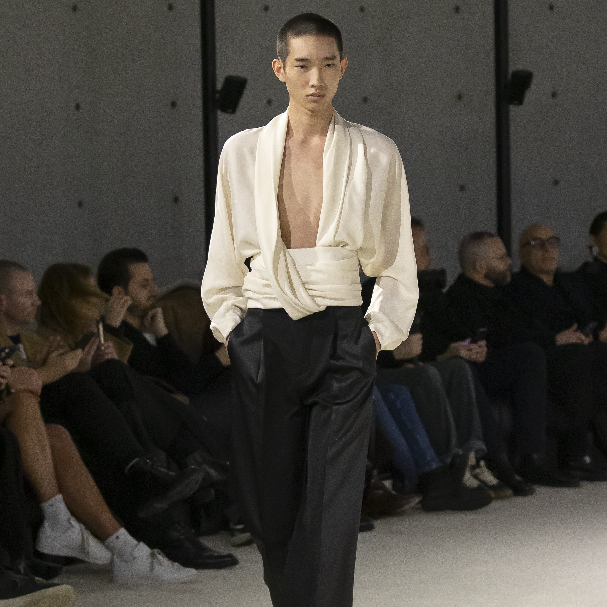 Saint Laurent Men’s FW 2023 Embraces the Feminine