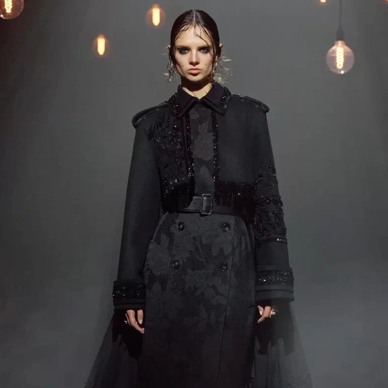 Erdem Fall 2023 Peels Back the Layers of the Victorian Era