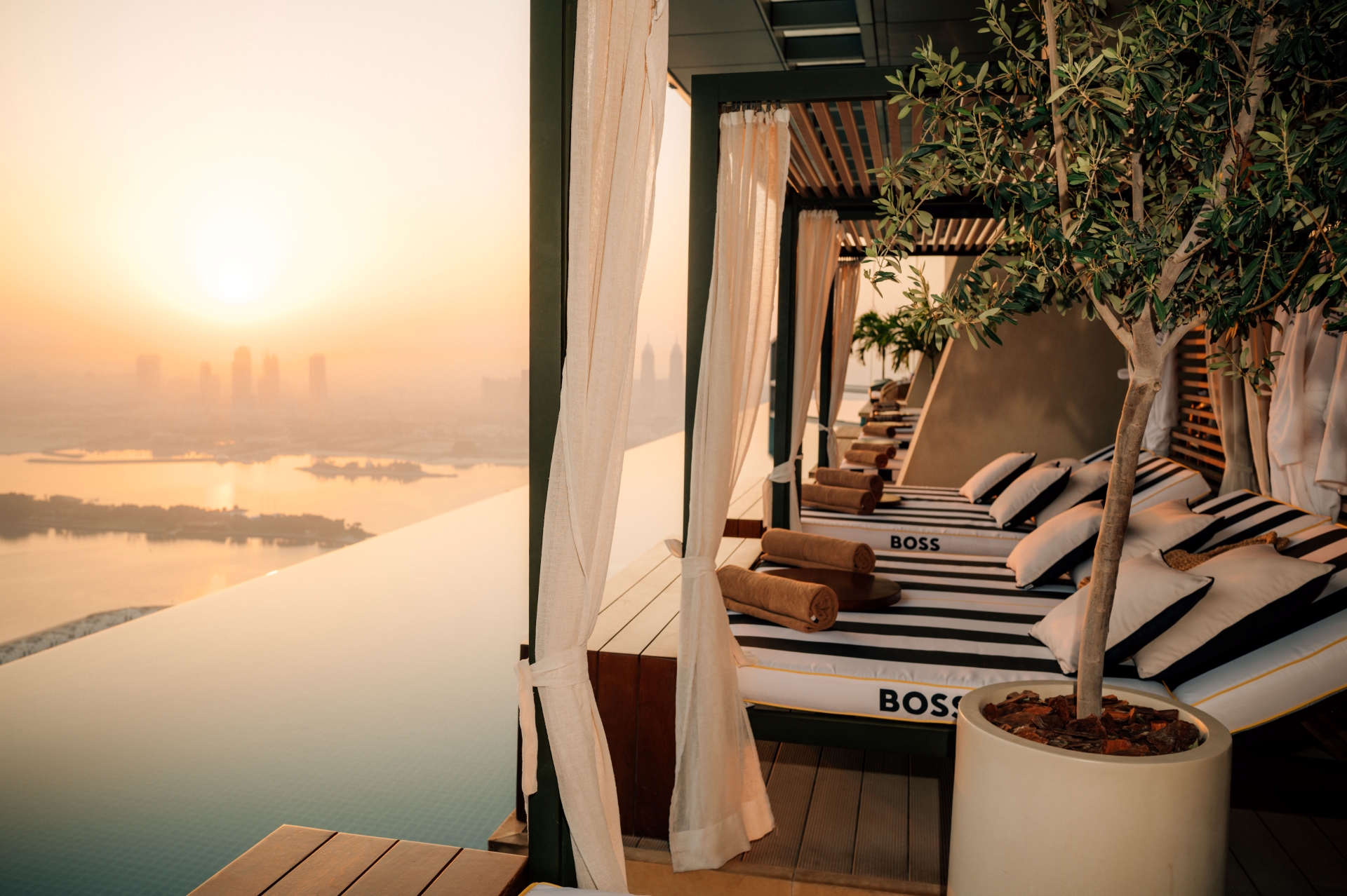 BOSS and AURA Skypool: A High-Fashion Dubai Collab