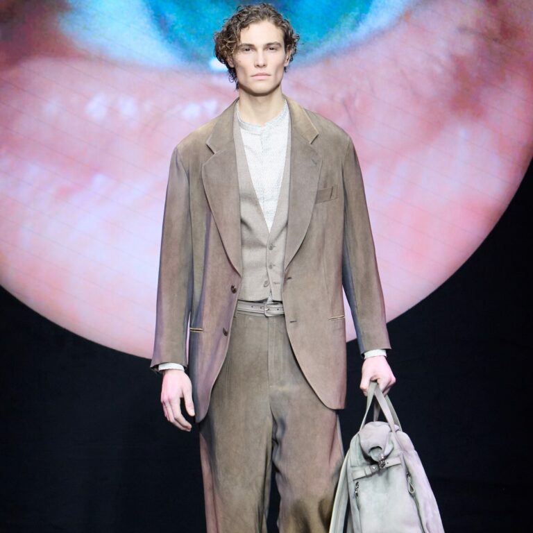 Giorgio Armani Men’s FW 24/25 – Timeless Elegance, Modern Appeal