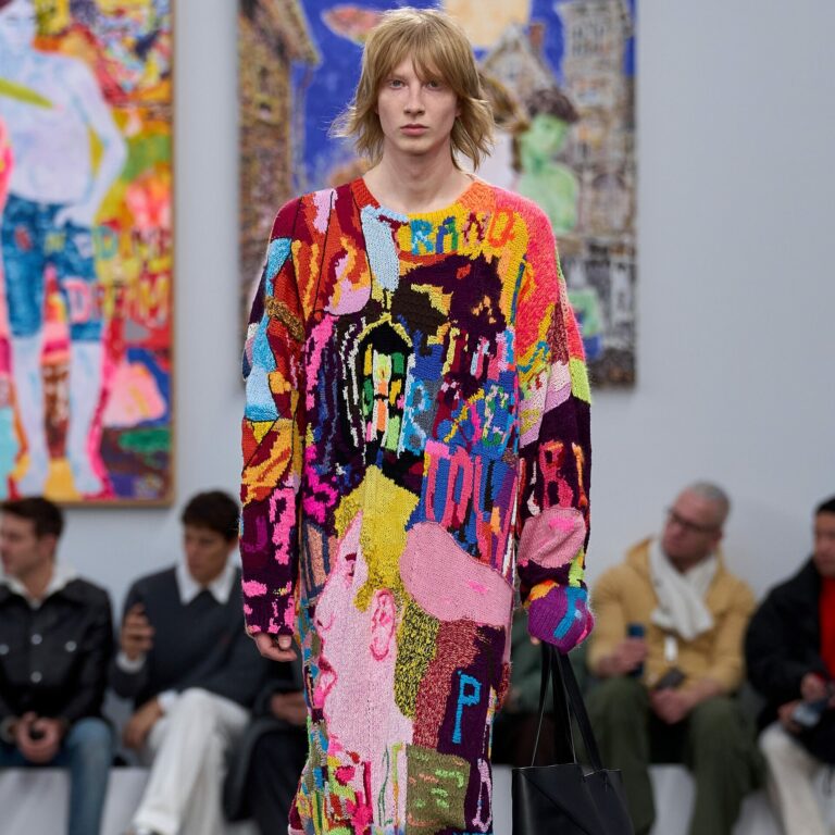 LOEWE Men’s FW24 – Richard Hawkins’ Collaged Realness