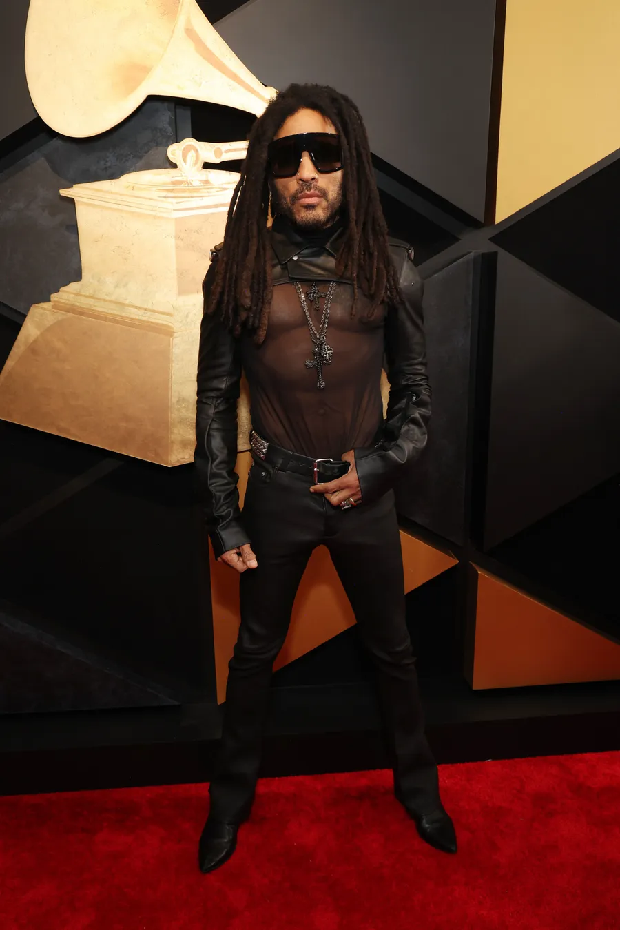 Lenny Kravitz in Rick Owens