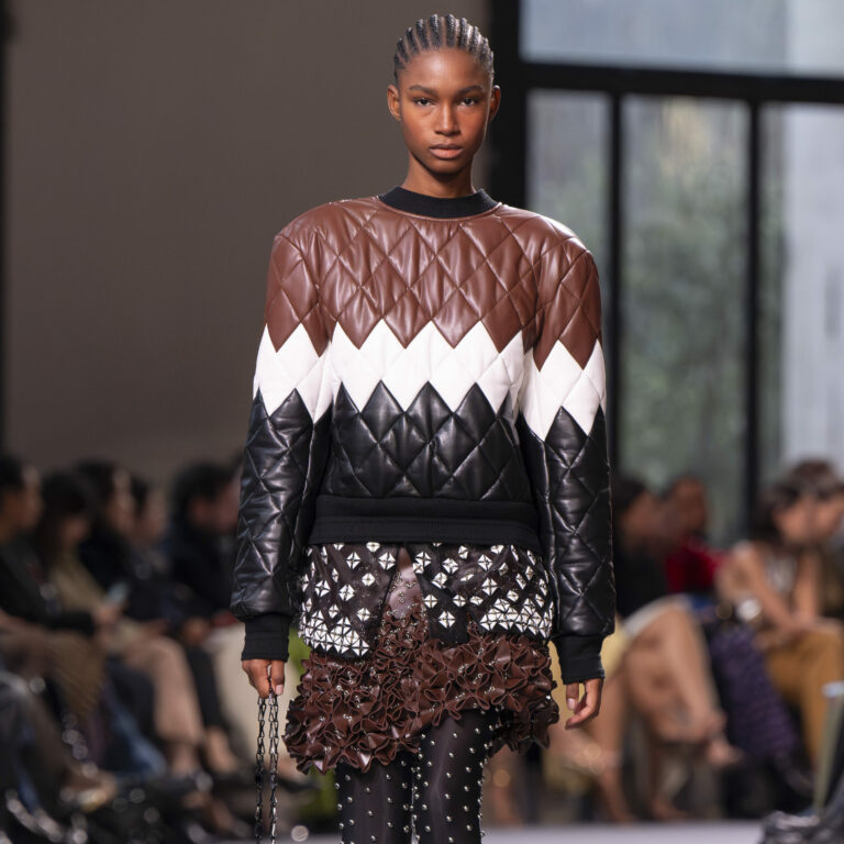 Rabanne Fall/Winter 2024: Wearable Art, or Layering with Luxury