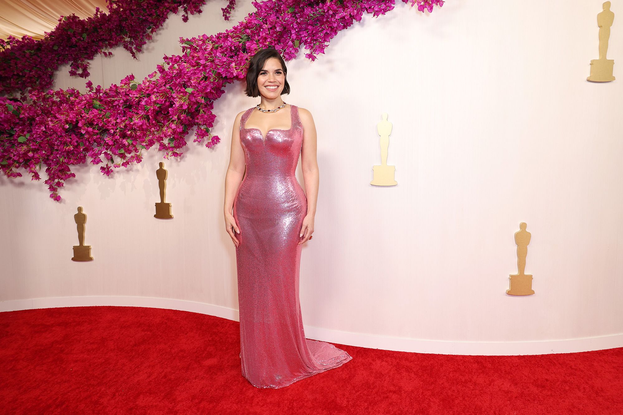 America Ferrera in Atelier Versace