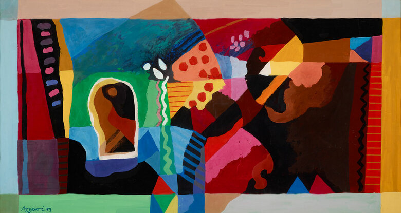 DIA AL AZZAWI, Links of Memory I, 1989