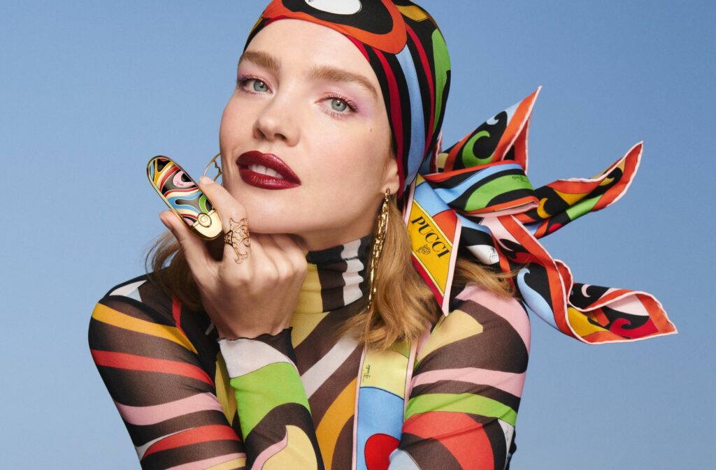 GUERLAIN x PUCCI ルースパウダー マルチカラー Guerlain x Pucci - A Vibrant Fusion of Fashion and Beauty