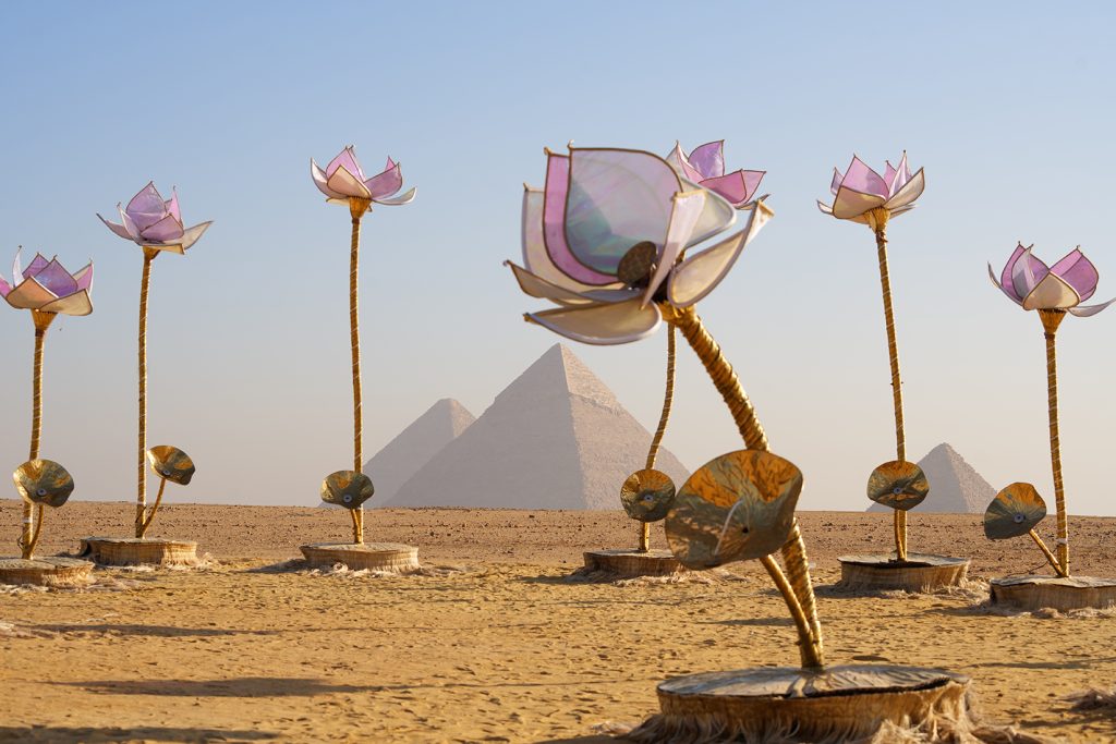 ‘Forever is Now’ – The Pyramids of Giza Meet Contemporary Art