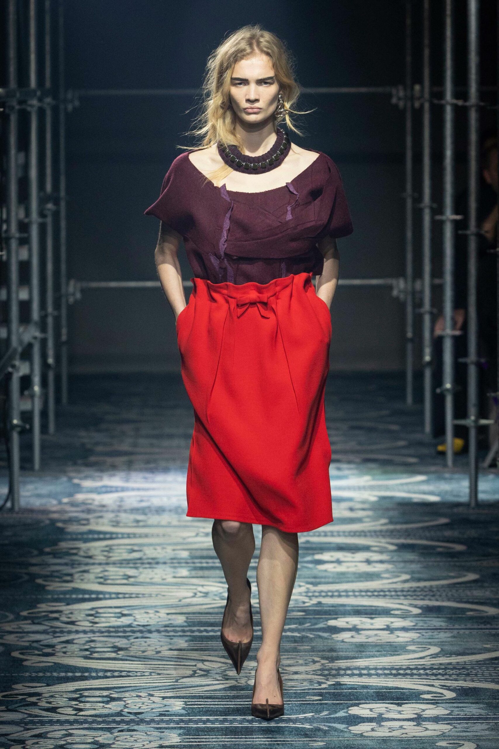 Prada FW25 – The Raw Beauty of Modern Femininity