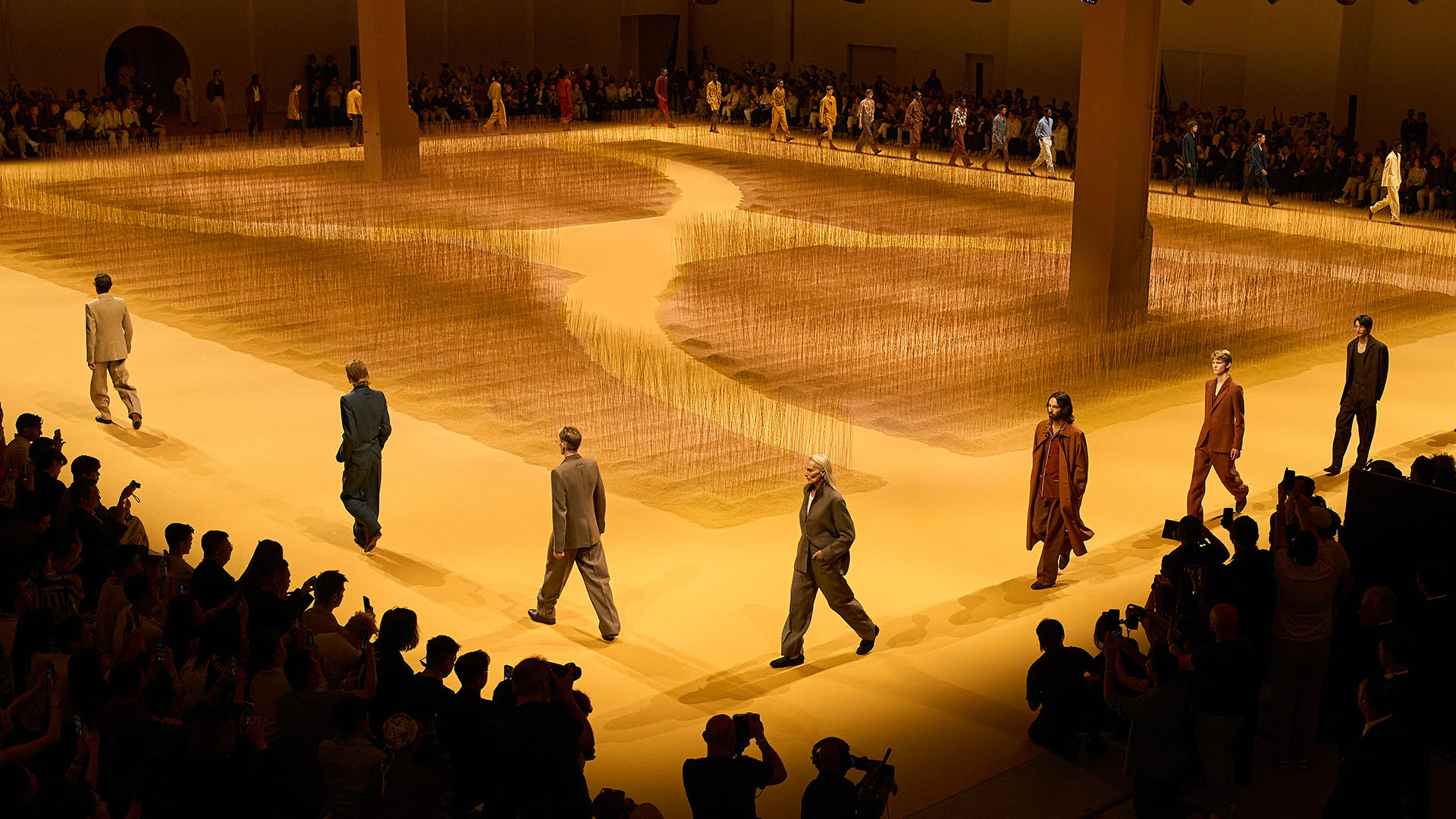 Zegna Lands in Dubai with First Ever Show Outside of Milan