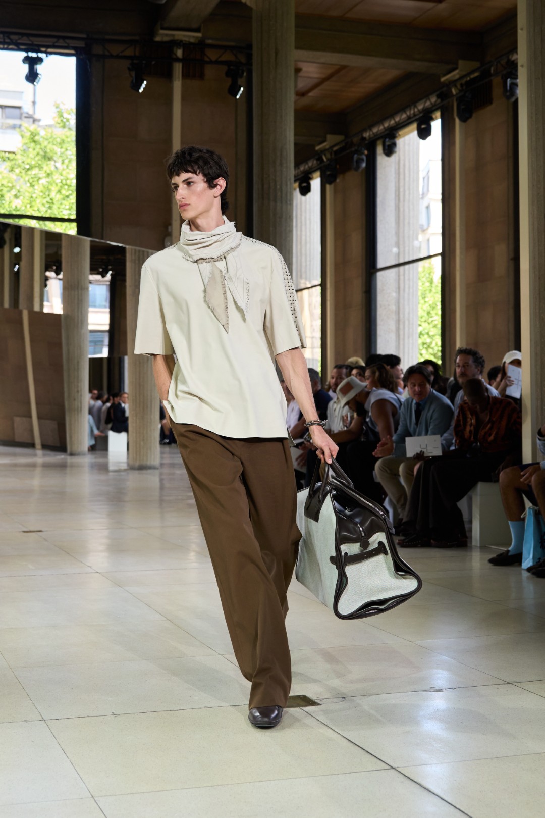 The Hermès Man Arrives Unbothered