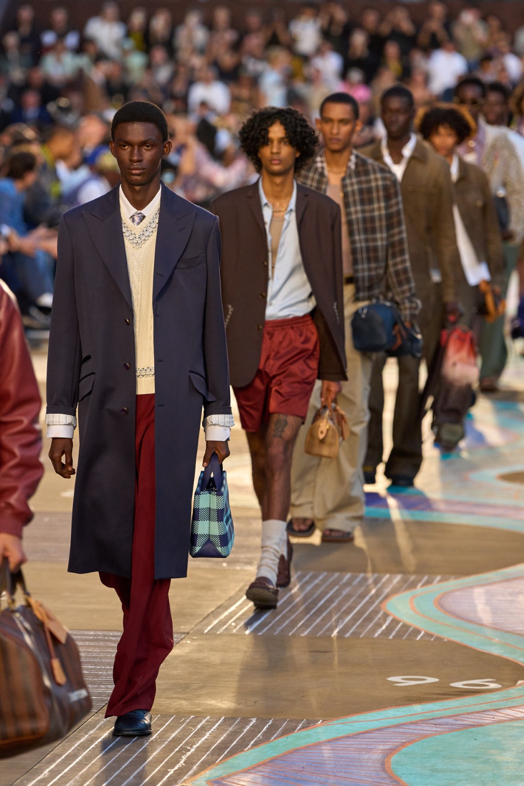 Codes of Louis Vuitton and Threads of India
