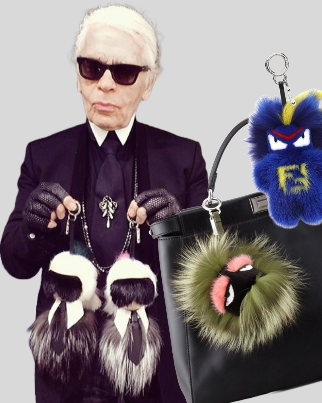 Wait, before Labubu there was Karl Lagerfeld
