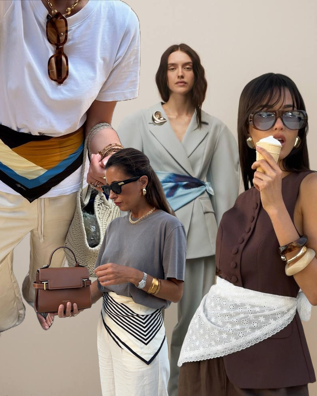 The Scarf Belt Summer Has Arrived