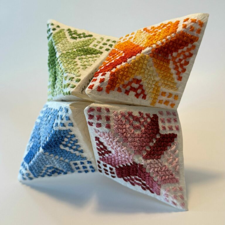 Reem Salloum’s Qamar 717 Folds Memory into Form
