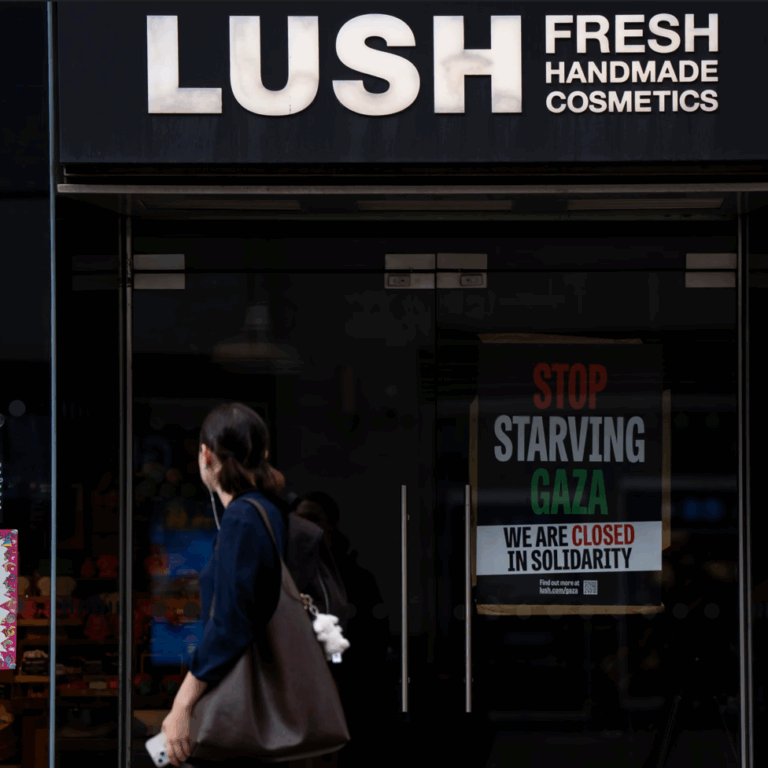 Lush Shuts Every UK Store for a Day in Solidarity with Gaza