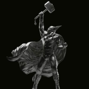 Marvel Masterpieces: Reimagining the Avengers in Silver and Digital Art