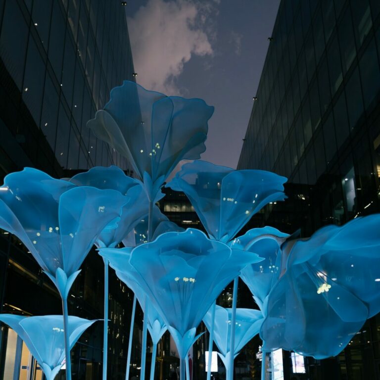 Duette Studio’s Stunning Ephemeral Petunia at Dubai Design Week