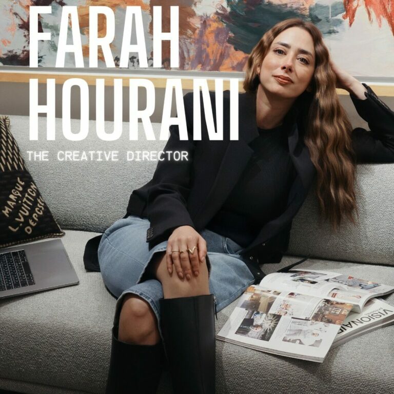 Farah Hourani – The Creative Director