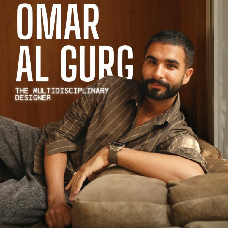 Omar Al Gurg – The Multidisciplinary Designer