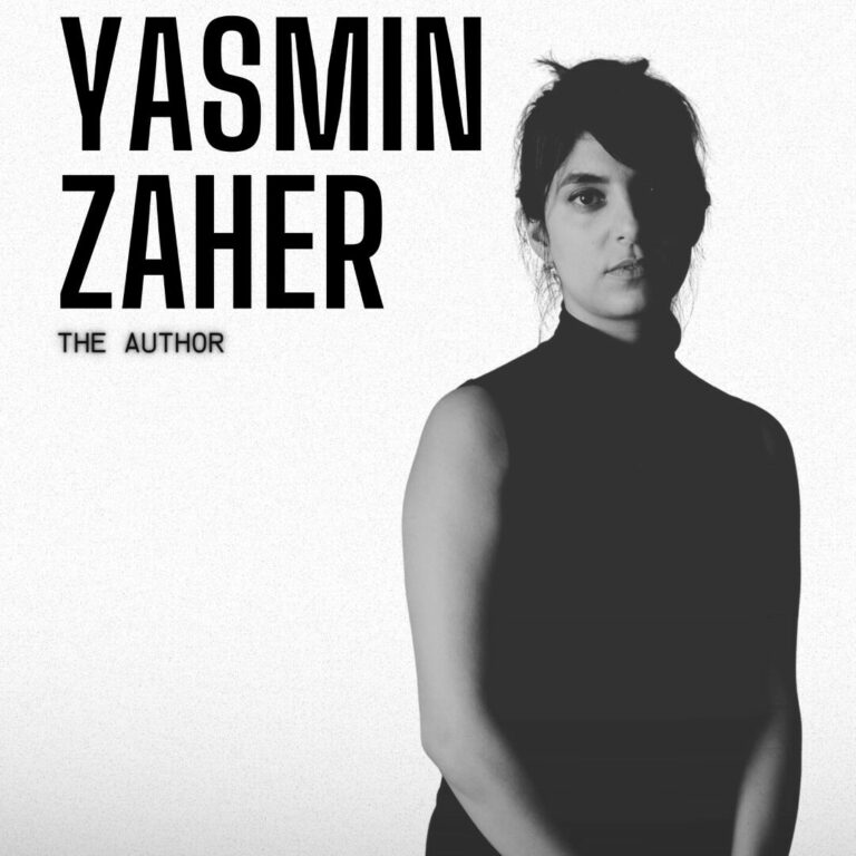 Yasmin Zaher – The Author