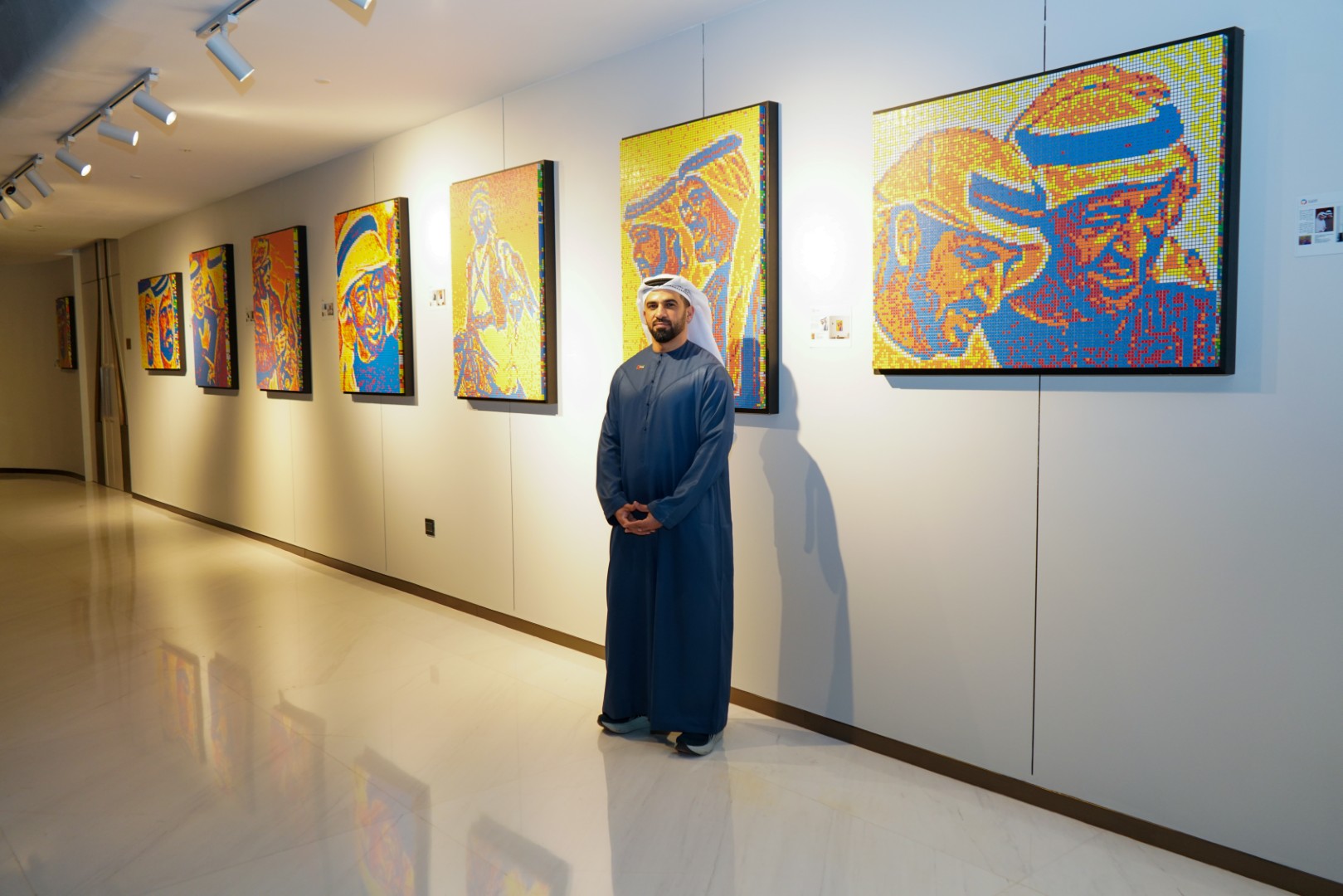 Khalfan Almarashda Brings CubixArt to ME by Meliá Dubai