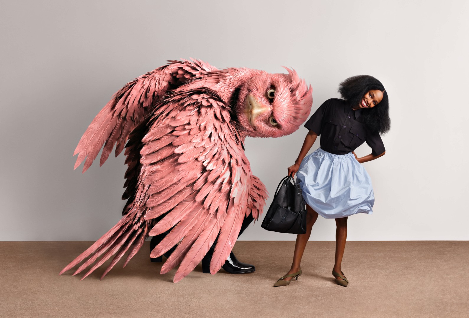 I, I, I, I am… Prada – SS26 Through the Eyes of Jordan Wolfson