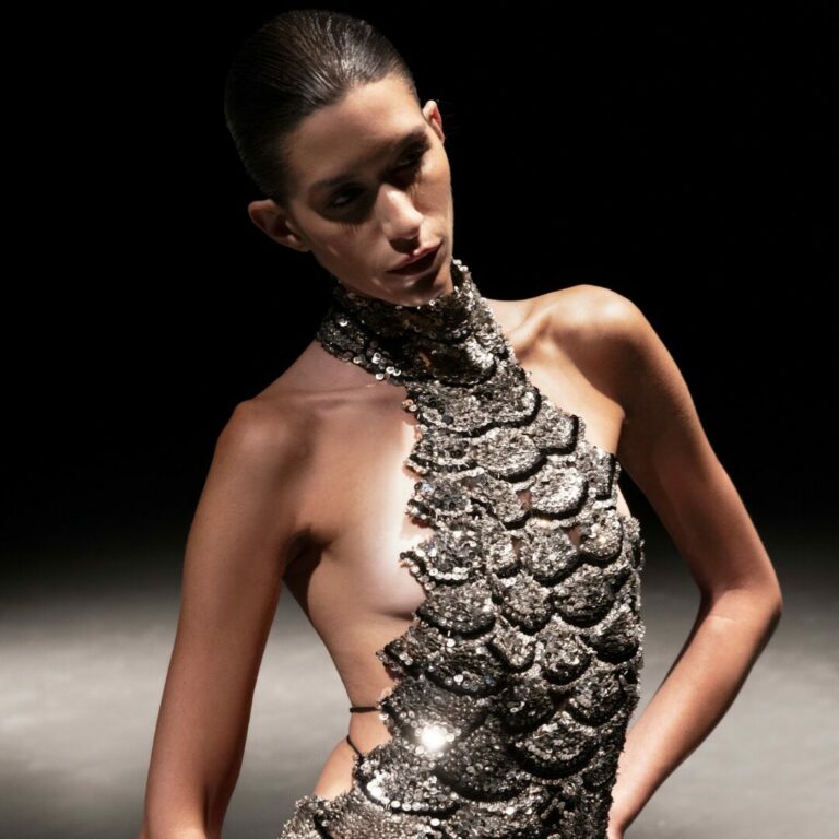 Enter Jad Ghandour’s Masked Diva Couture World