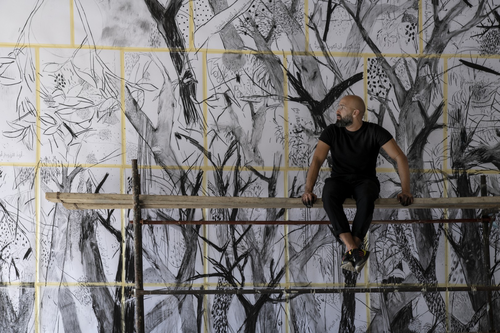 Abed Al Kadiri Draws Hope in Wartime