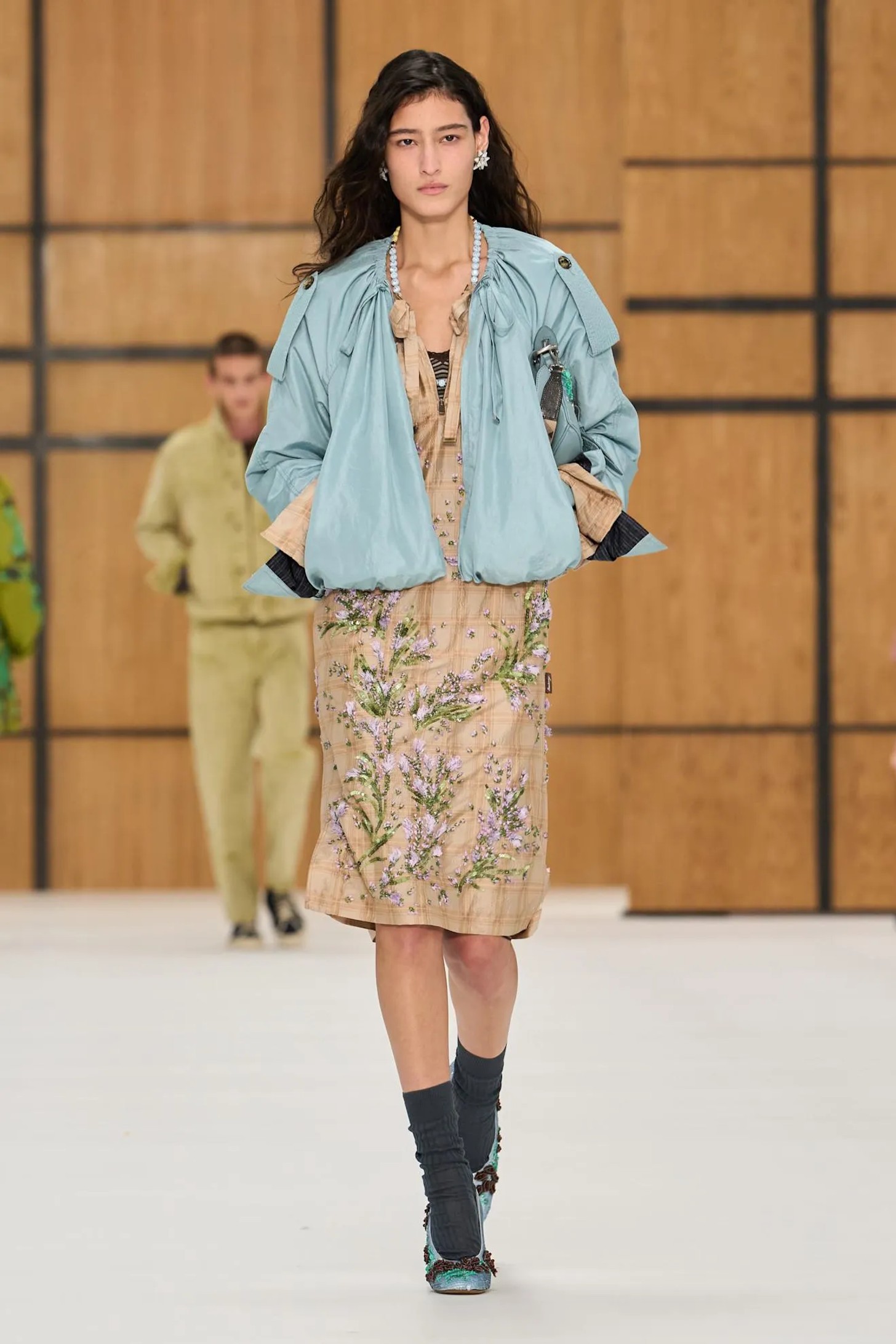 Celia Birtwell Draws a New Burberry Check