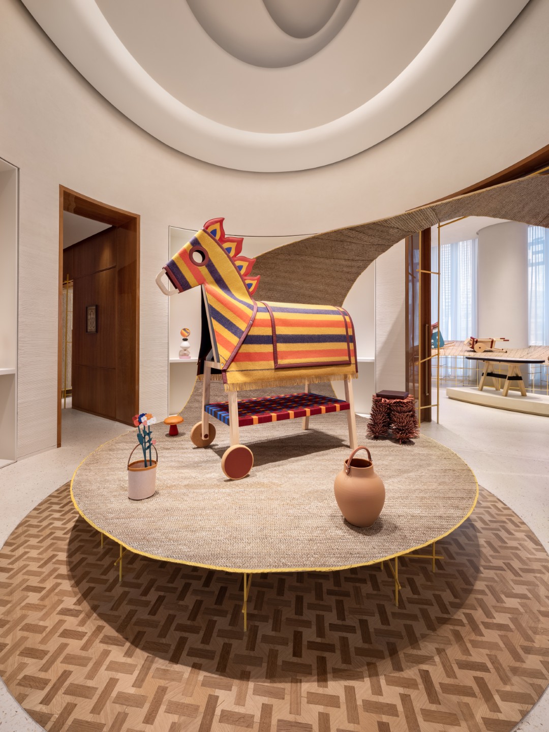 Hermès petit h Rolls Out a Carpet of Reinvention in Dubai
