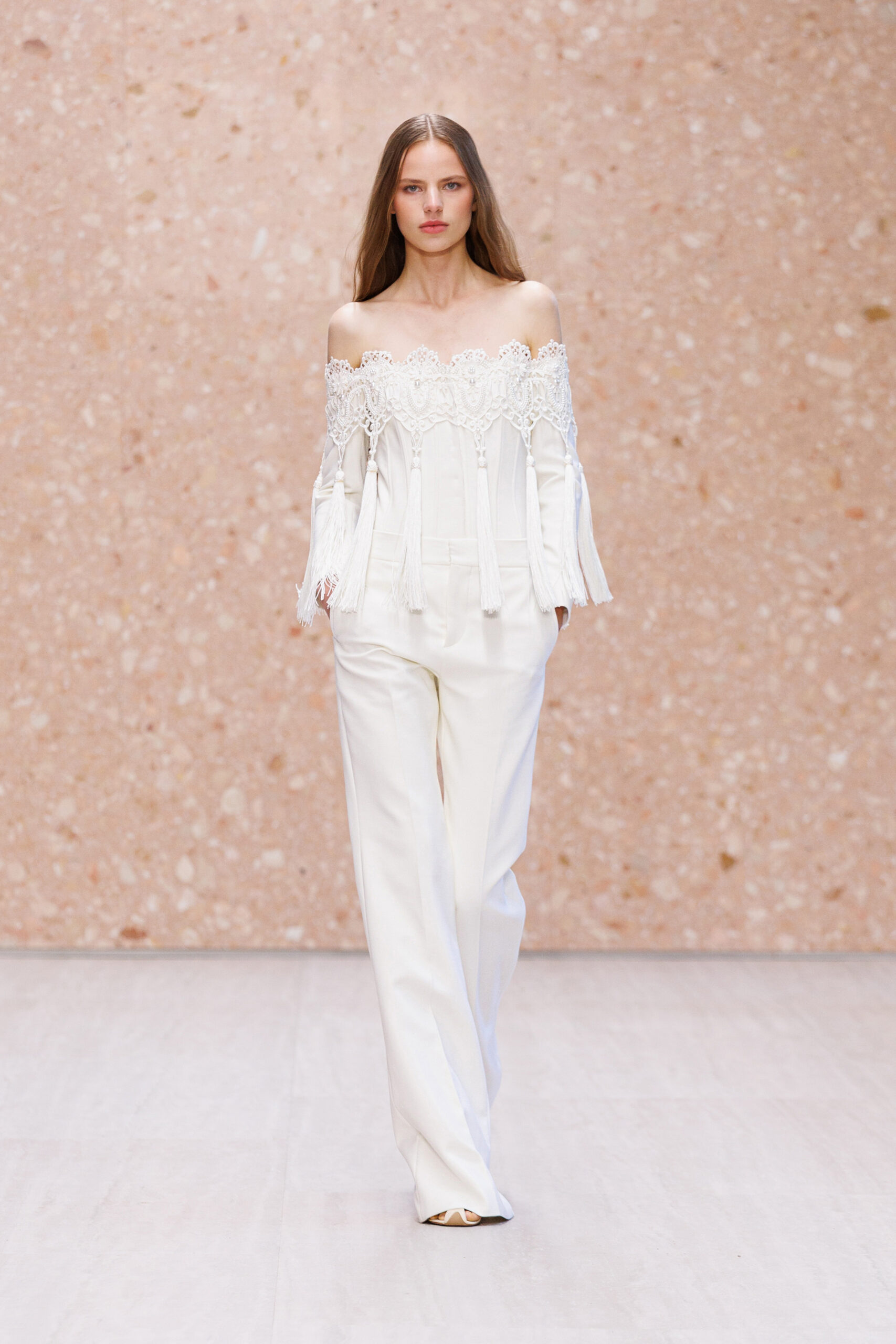 Chloé Spring/Summer 2027 runway look, Paris Fashion Week