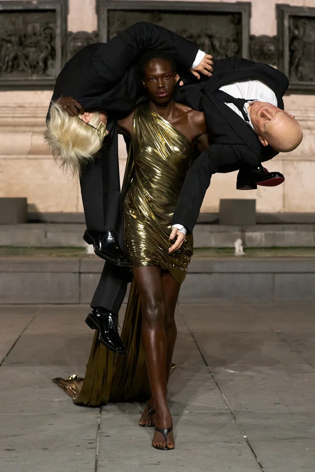 Matières Fécales Spring/Summer 2027 runway look, Paris Fashion Week