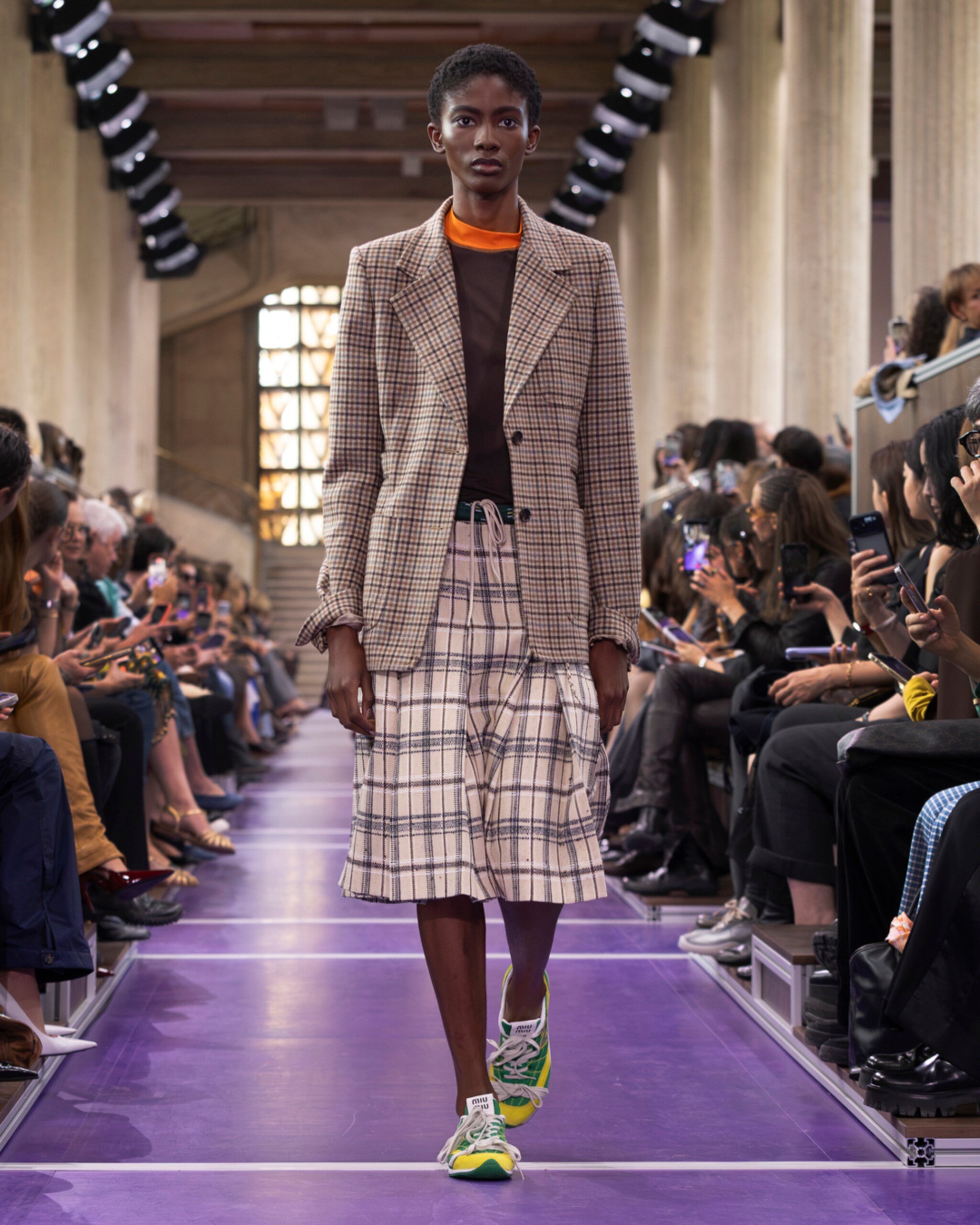 Miu Miu Spring/Summer 2027 runway look, Paris Fashion Week