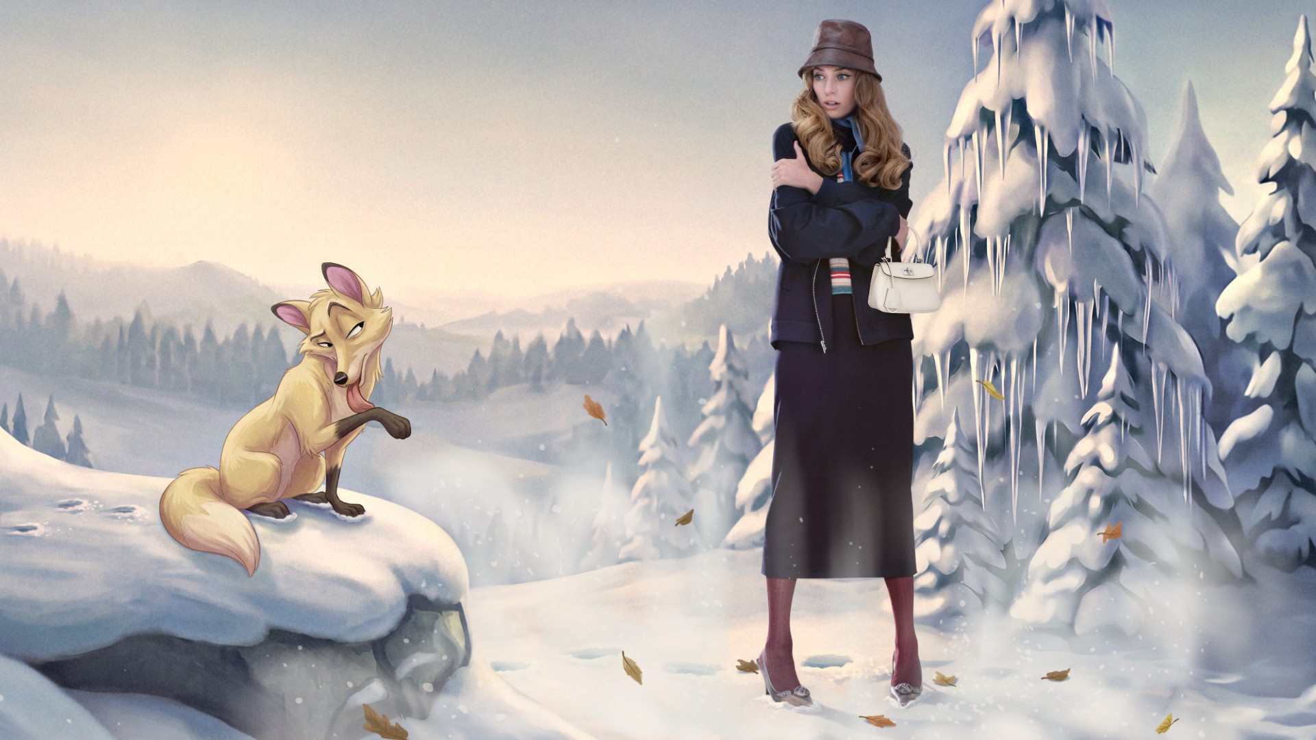 Prada Draws the Holidays by Hand