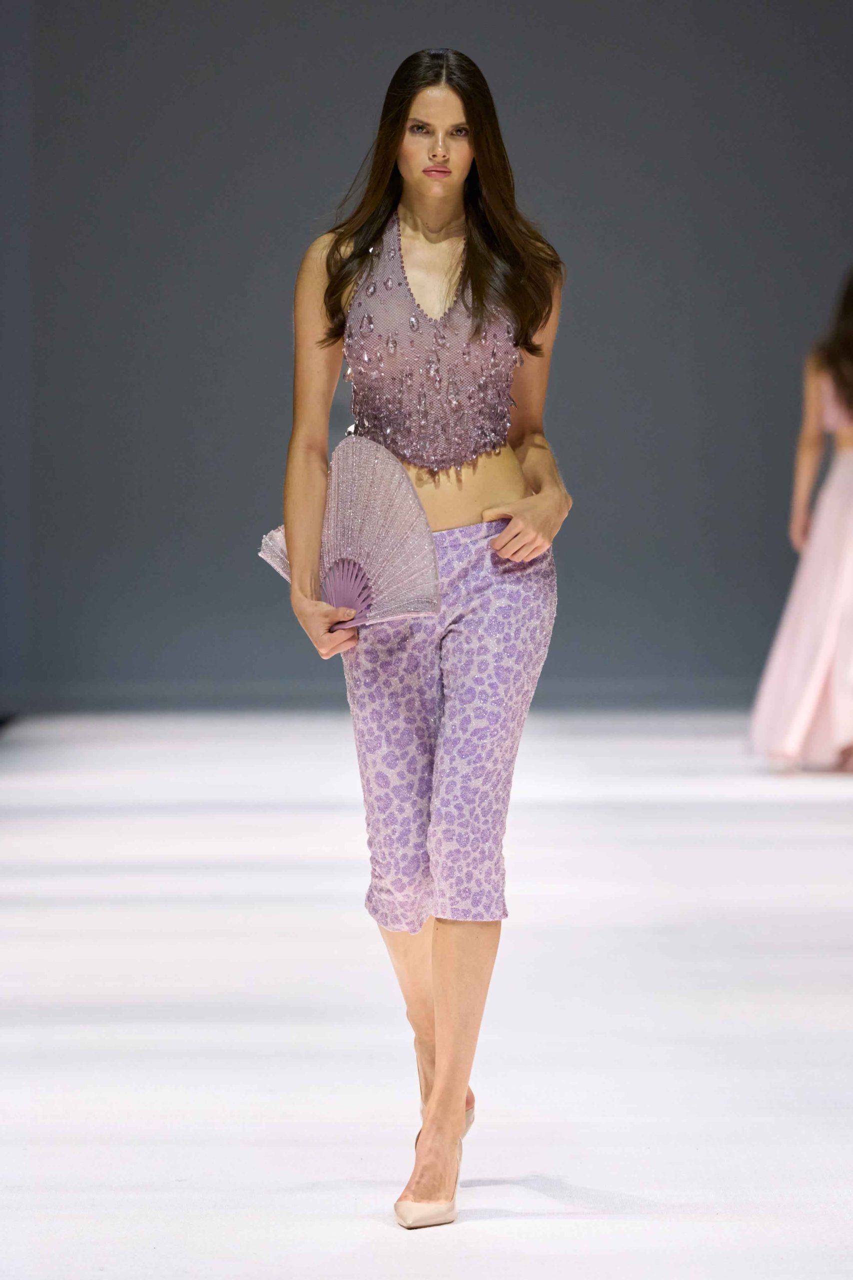 Krésha Bajaj x Alok Lodha Jewels SS27 runway look at Dubai Fashion Week